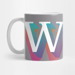 Letter W Mug